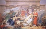 Alexandre-Denis Abel de Pujol Egypt Saved by Joseph oil painting